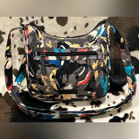 Vera Bradley Splash Floral Lighten Up  Crossbody Bag - Picture 5 of 10
